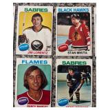 K - Collection of Vintage Hockey Sports Cards
