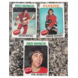 K - Collection of Vintage Hockey Sports Cards