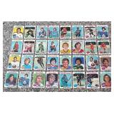 K - Lot of Vintage 1970s NHL Hockey Cards Various Teams and Players