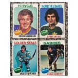 K - Lot of Vintage 1970s NHL Hockey Cards Various Teams and Players