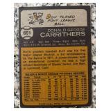 K - 1972 Don Carrithers San Francisco Giants Baseball Card