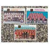 K - 1974-75 NHL Team Hockey Cards
