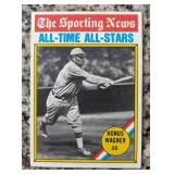 K - Set of 4 The Sporting News All-Time All-Stars Baseball Cards