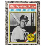 K - Set of 4 The Sporting News All-Time All-Stars Baseball Cards