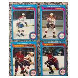 K - Collection of Vintage Hockey Sports Cards Assorted Teams
