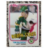 K - Set of 4 Vintage Topps Minnesota North Stars Hockey Cards