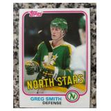 K - Set of 4 Vintage Topps Minnesota North Stars Hockey Cards