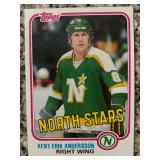 K - Set of 4 Vintage Topps Minnesota North Stars Hockey Cards