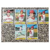 K - Set of Cincinnati Reds Baseball Trading Cards