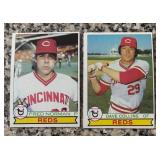 K - Set of Cincinnati Reds Baseball Trading Cards
