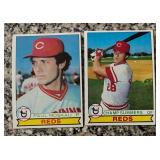 K - Set of Cincinnati Reds Baseball Trading Cards