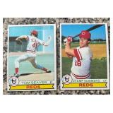 K - Set of Cincinnati Reds Baseball Trading Cards