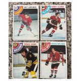 K - Set of Vintage Hockey Sports Cards Assorted Players