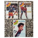 K - Set of Vintage Hockey Sports Cards Assorted Players