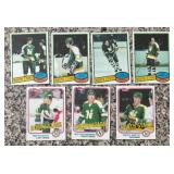 K - Vintage Minnesota North Stars Hockey Cards