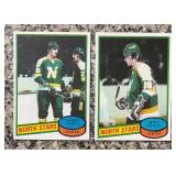 K - Vintage Minnesota North Stars Hockey Cards