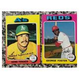 K - Set of 6 Vintage Baseball Cards Featuring Hall of Famers