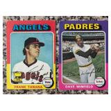 K - Set of 6 Vintage Baseball Cards Featuring Hall of Famers