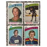 K - Collection of Vintage Hockey Sports Cards Assorted Teams