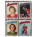 K - Collection of Vintage Hockey Sports Cards Assorted Teams