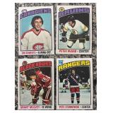 K - Collection of Vintage Hockey Sports Cards Assorted Teams
