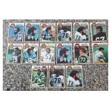 K - Lot of Vintage Defensive Football Trading Cards
