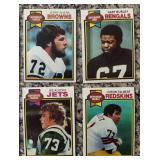 K - Lot of Vintage Defensive Football Trading Cards