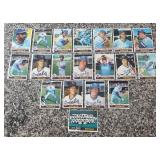 K - Collection of Vintage Kansas City Royals Baseball Cards