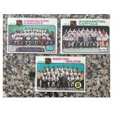 K - 1974-75 NHL Team Card Collection