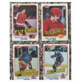 K - Set of Vintage Topps Hockey Sports Cards Assorted Teams