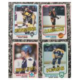 K - Set of Vintage Topps Hockey Sports Cards Assorted Teams