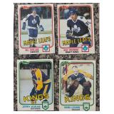 K - Set of Vintage Topps Hockey Sports Cards Assorted Teams