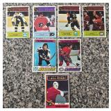 K - Collection of 7 1970s NHL All-Star Hockey Cards