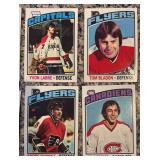 K - Collection of Vintage Hockey Sports Cards Assorted Teams and Players