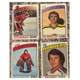 K - Collection of Vintage Hockey Sports Cards Assorted Teams and Players