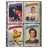 K - Collection of Vintage Hockey Sports Cards Assorted Teams and Players