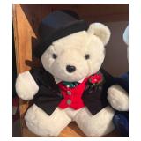 LLBR - Set of 4 Santa Bear Plush Toys in Themed Outfits