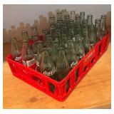LLS - Coca-Cola Collectible Lot with Glass Bottles, Branded Glasses and Crates