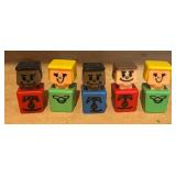 LLBR - Vintage Fisher Price Little People Collection with Accessories