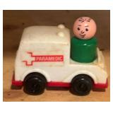 LLBR - Vintage Fisher Price Little People Collection with Accessories