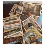 LLS - Collection of Vintage Postcards Assorted Designs and Locations