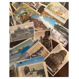 LLS - Collection of Vintage Postcards Assorted Designs and Locations