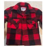 LLBR - Vintage Amana Woolen Mills Red Plaid Children