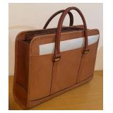 LLS - New Vintage Hartmann Leather Briefcase with Strap