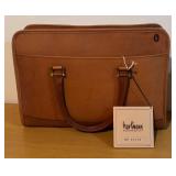 LLS - New Vintage Hartmann Leather Briefcase with Strap