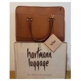 LLS - New Vintage Hartmann Leather Briefcase with Strap
