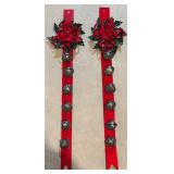 LLS - Holiday Decor Collection with Santa Figure, Bells, Ornaments, Gold Pears and More