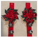 LLS - Holiday Decor Collection with Santa Figure, Bells, Ornaments, Gold Pears and More