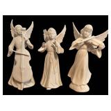LLBR - Set of 3 Dresden Porcelain Angels