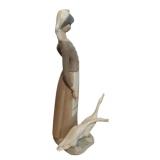 LLS - Lladro Girl with Geese Porcelain Figurine